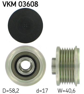 SKF Generatorfreilauf
